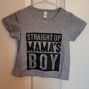 NWOT, little boys 12-18 months tshirt, gray.